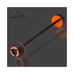 NEW For KAWASAKI Z650 z650 Z 650 CNC Front Rear Wheel Axle Sliders Fork - Rear Wheel Orange
