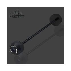NEW For KAWASAKI Z650 z650 Z 650 CNC Front Rear Wheel Axle Sliders Fork - Rear Wheel Black