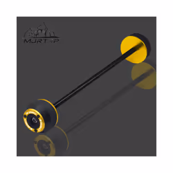 NEW For KAWASAKI Z650 z650 Z 650 CNC Front Rear Wheel Axle Sliders Fork - Rear Wheel Gold
