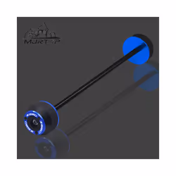 NEW For KAWASAKI Z650 z650 Z 650 CNC Front Rear Wheel Axle Sliders Fork - Rear Wheel Blue
