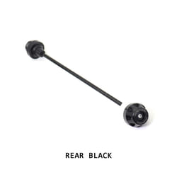 Rear Front Axle Fork Crash Slider For BMW S1000RR S1000R S1000XR 2019-2023 - Rear Black