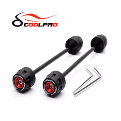 Front Rear Axle Fork Crash Sliders For SUZUKI GSXR1300 HAYABUSA 1999-2022 - HAYABUSA 08-22Gold