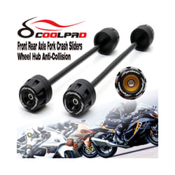 Front Rear Axle Fork Crash Sliders For SUZUKI GSXR1300 HAYABUSA 1999-2022 - HAYABUSA 08-22Red
