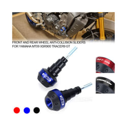 For YAMAHA MT09 SP TRACER XSR 900 Frame Slider Crash Protector TRACER9 - xSR900 Blue