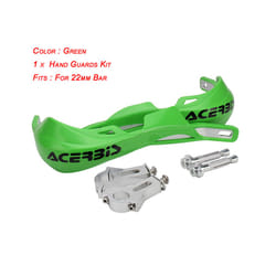 22 28mm Hand Guard Handguard Protector For Yamaha KTM EXC SXF KLX KXF - green 22mm