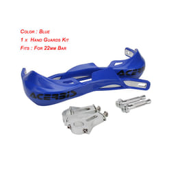 22 28mm Hand Guard Handguard Protector For Yamaha KTM EXC SXF KLX KXF - blue 22mm