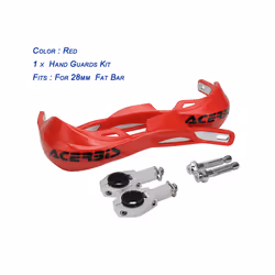 22 28mm Hand Guard Handguard Protector For Yamaha KTM EXC SXF KLX KXF - red 28mm