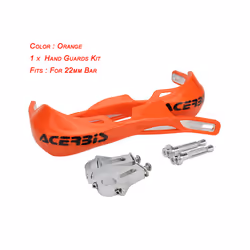 22 28mm Hand Guard Handguard Protector For Yamaha KTM EXC SXF KLX KXF - orange 22mm