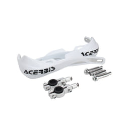 22 28mm Hand Guard Handguard Protector For Yamaha KTM EXC SXF KLX KXF - Universal white