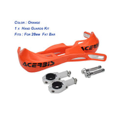 22 28mm Hand Guard Handguard Protector For Yamaha KTM EXC SXF KLX KXF - orange 28mm