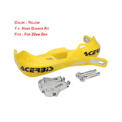 22 28mm Hand Guard Handguard Protector For Yamaha KTM EXC SXF KLX KXF - yellow 22mm