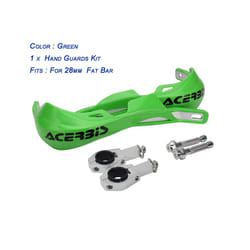 22 28mm Hand Guard Handguard Protector For Yamaha KTM EXC SXF KLX KXF - green 28mm