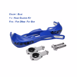 22 28mm Hand Guard Handguard Protector For Yamaha KTM EXC SXF KLX KXF - blue 28mm