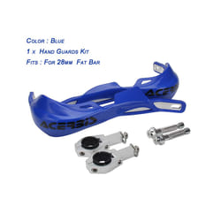 22 28mm Hand Guard Handguard Protector For Yamaha KTM EXC SXF KLX KXF - blue 28mm