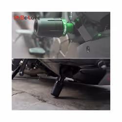 For Kawasaki Z650 Z 650 Z650RS ABS 2017-2023 Accessories 2021 2022 Motorcycle - 1 pair Grey