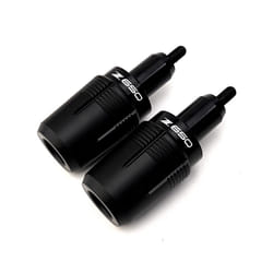 For Kawasaki Z650 Z 650 Z650RS ABS 2017-2023 Accessories 2021 2022 Motorcycle - 1 pair Black