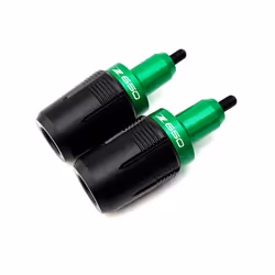 For Kawasaki Z650 Z 650 Z650RS ABS 2017-2023 Accessories 2021 2022 Motorcycle - 1 pair Green