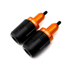 For Kawasaki Z650 Z 650 Z650RS ABS 2017-2023 Accessories 2021 2022 Motorcycle - 1 pair Orange
