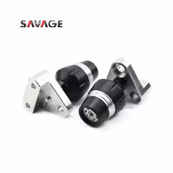 Frame Slider Crash Protector For YAMAHA XJR1200 XJR1300 XJR 1200/1300 - Silver