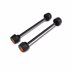Motorcycle Front Rear Wheel Axle Sliders Crash Pads Protector for KTM - F n R OG, SPAIN