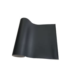Carbon Fiber Car Sticker Auto Door Sill Protector Waterproof Protection - 10cm X 150cm, Matte Black