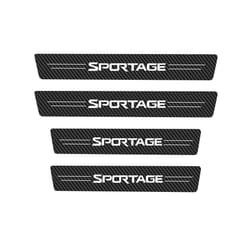 4Pcs Car Stickers Anti Scratch Door Sill Protector ?For KIA Sportage Car