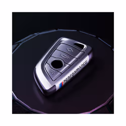 Car Key Case Cover Key Bag For BMW 2020-2022 G20 G30 X1 X3 X4 X5 45e - Silver, After 2020