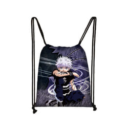 Anime  Backpack Hunter X Hunter Women Drawstring Bag HXH Killua Zoldyck - SKD-Hunter23