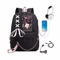 Genshin Impact Backpacks Women Cute Bagpacks Casual SchoolBackpack for - BK-Genshin116