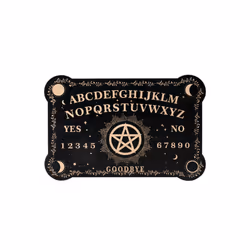 Pendulum Dowsing Divination Board with Amethyst Set ( Crystal Dowsing - 1 yellow