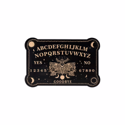 Pendulum Dowsing Divination Board with Amethyst Set ( Crystal Dowsing - 5 yellow