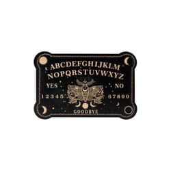Pendulum Dowsing Divination Board with Amethyst Set ( Crystal Dowsing - 5 yellow
