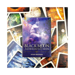 Black Moon Astrology Oracle Cards Full English 52 Cards Deck Tarots Board