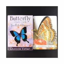Butterfly Oracle Cards for Life Changes Tarot Cards English Edition Mysterious