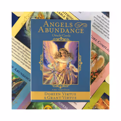 Angels Of Abundance Oracle Cards  Tarot Card With English Guidebook Friend