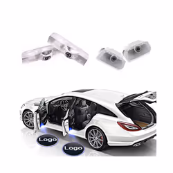 , Pattern 4) 2pcs LED Car Door Logo Welcome Light Shadow Lamp For Nissan Teana MAXIMA - Teana(2008-2012