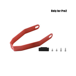 Reinforcement Stainless Steel Rear Fender For Xiaomi M365 Pro Pro2 1S - red 2
