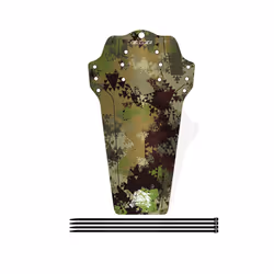Bicycle Fenders Fiber Front/Rear Tire Wheel Fenders Carbon Bicycle Mudguard - Camouflage 1PCS