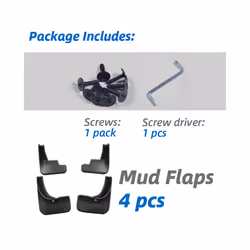 Car Mud Flaps For Toyota Highlander Kluger 2001-2019 Mudflaps Splash Guards - 2011-2013