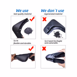 Car Mud Flaps For Toyota Highlander Kluger 2001-2019 Mudflaps Splash Guards - 2011-2013