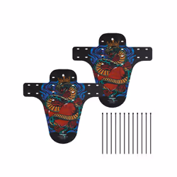 Bike Fender Front +Back Bicycle Mudguard Universal Road Bike Mud Guard - Snake king
