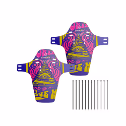 Bike Fender Front +Back Bicycle Mudguard Universal Road Bike Mud Guard - Logo