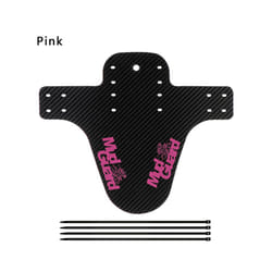 MTB Mountain Bike Fenders Road Bicycle Front Back Wing Mudguard Wheel - B-pink