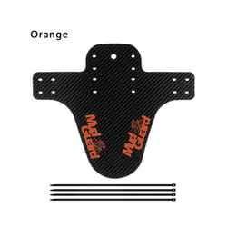 MTB Mountain Bike Fenders Road Bicycle Front Back Wing Mudguard Wheel - B-orange