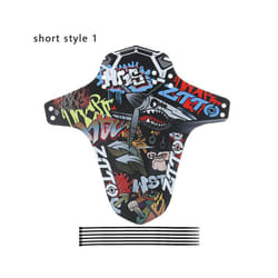 MTB Mountain Bike Fenders Road Bicycle Front Back Wing Mudguard Wheel - A-1
