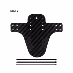 MTB Mountain Bike Fenders Road Bicycle Front Back Wing Mudguard Wheel - B-blackA