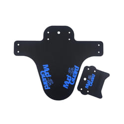 MTB Road Bike Mud Guard Bicycle Fenders Mini Cycling Wheel Flaps Wings - blue