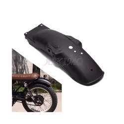 Motorcycle Universal Cafe Racer Rear Retro Metal Fender Mudguard Cover