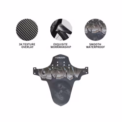 Bicycle Fenders Bike Mudguard  Fiber Plastic Front Rear Mountain Bike