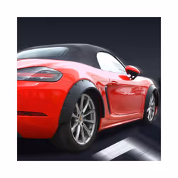 4Pcs 3.1/80mm Universal Flexible Car Fender Flares Extra Wide Body Wheel